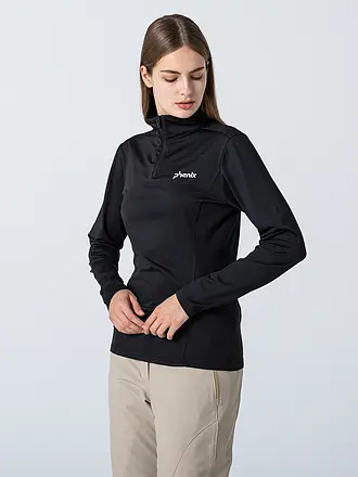 PHENIX | Damen Unterzieh Zipshirt Basic Set In Sleeve 1/2 | 